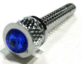 Fits Freightliner Blue Jewel Dash Screws Chrome 1.5" Tall UP#24052 - Set of 2