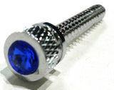 Fits Freightliner Blue Jewel Dash Screws Chrome 1.5" Tall UP#24052 - Set of 2