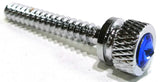 Fits Freightliner Blue Jewel Dash Screws Chrome 1.5" Tall UP#24052 - Set of 2