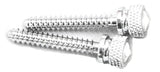 Dash Screws for Freightliner Clear Jewel Chrome 1 1/2" Tall UP#24053 Set of 6