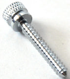 Dash Screws for Freightliner Green Jewel Chrome 1 1/2" Tall UP#24054 Set of 6