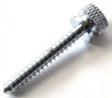 Dash Screws for Freightliner Green Jewel Chrome 1 1/2" Tall UP#24054 Set of 2