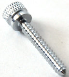 Dash Screws for Freightliner Green Jewel Chrome 1 1/2" Tall UP#24054 Set of 2