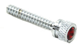 Dash Screws for Freightliner Red Jewel Chrome 1 1/2" Tall UP#24056 Set of 6
