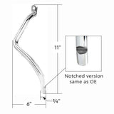 Clutch Pedal Arm for Peterbilt 378 (1988-2007) 379 (1987-2007) Chrome UP#24101