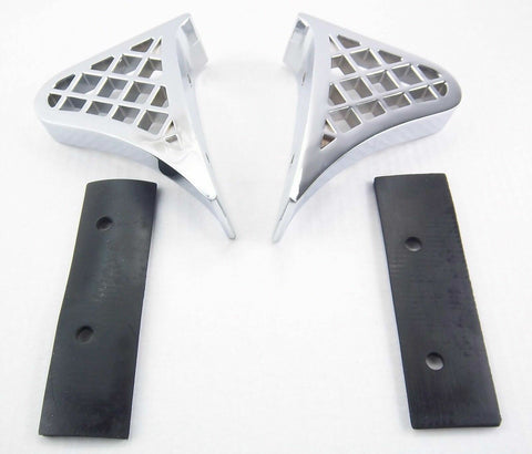 Fender Steps with Gaskets for 379/359 Peterbilt Polished Aluminum UP#28178-Pair