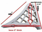 Fender Steps with Gaskets for 379/359 Peterbilt Polished Aluminum UP#28178-Pair