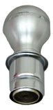 Deluxe Cigarette Lighter Knob W/ Blue LEDs Chrome 7/8" Heating Element UP#28466