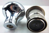 Deluxe Lighter Knob & Heat Element Without Sticker Chrome 7/8" Socket UP#28485