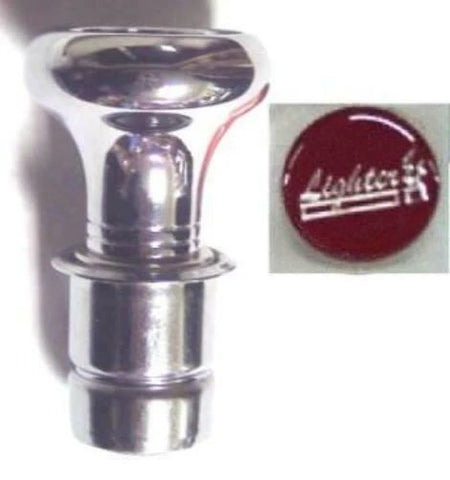 Deluxe Lighter Knob w/ Red Glossy Sticker & Heat Element 7/8" Socket UP#28490
