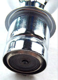 Deluxe Cigarette Lighter Knob for 7/8” Socket Blue Aluminum Sticker UP#28493