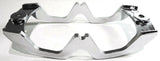 Lens Guards for Kenworth Tiger/Cat Eye Double Bubble Light Chrome UP#30001B Pair
