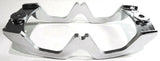 Lens Guards for Kenworth Tiger/Cat Eye Double Bubble Light Chrome UP#30001B Pair