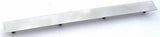 Mudflap Top Plate 2"x24" Stainless Steel 4 Stud Mount w/Hardware GG#30013 Pair