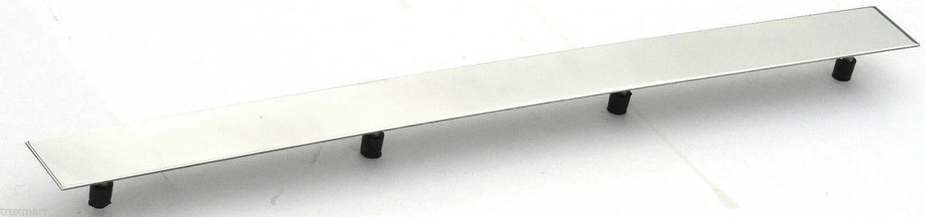 Top Rear Mud Flap Plate/Weight 24" X 2" Chrome 4 Stud Mount GG#30018 Each