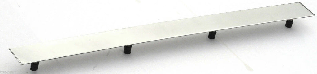 Top Rear Mud Flap Plate/Weight 24" X 2" Chrome 4 Stud Mount GG#30018 Each