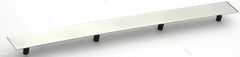 Top Rear Mud Flap Plate/Weight 24" X 2" Chrome 4 Stud Mount GG#30018 Each