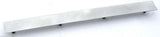 Top Rear Mud Flap Plate/Weight 24" X 2" Chrome 4 Stud Mount GG#30018 Each