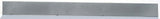 Top Rear Mud Flap Plate/Weight 24" X 2" Chrome 4 Stud Mount GG#30018 Each