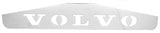 Volvo Cutout Rear Mud Flap Plate/Weight 24"x 4 Chrome 3 Stud Mount GG#30045 Each