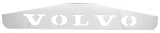 Volvo Cutout Rear Mud Flap Plate/Weight 24"x 4 Chrome 3 Stud Mount GG#30045 Pair