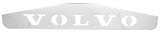Volvo Cutout Rear Mud Flap Plate/Weight 24"x 4 Chrome 3 Stud Mount GG#30045 Pair