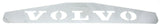 Volvo Cutout Rear Mud Flap Plate/Weight 24"x 4 Chrome 3 Stud Mount GG#30045 Pair