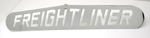 Rear Bottom Mudflap Plate 24” X4” for Freightliner Stud Mnt Chrome GG#30060 Each