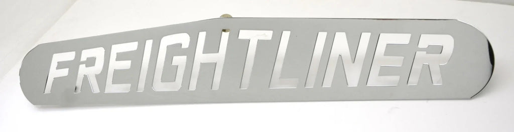 Rear Bottom Mudflap Plate 24” X4” for Freightliner Stud Mnt Chrome GG#30060 Each