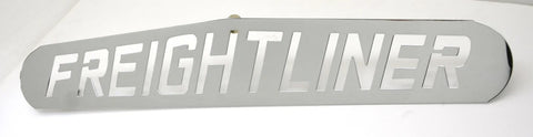 Rear Bottom Mudflap Plate 24” X4” for Freightliner Stud Mnt Chrome GG#30060 Each