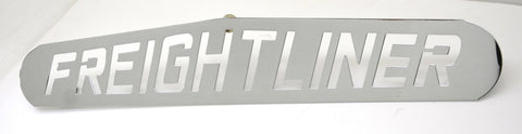 Rear Bottom Mudflap Plate 24” X4” for Freightliner Stud Mnt Chrome GG#30060 Each