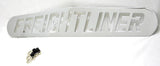 Rear Mud Flap Plate/Weight for Freightliner Cutout 4X24 Stud Mount GG30060 Pair
