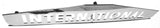 Mudflap Plate 4x24” for International IHC Trucks Chrome Stud Mount GG#30090 Each