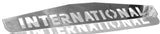 Mudflap Plate 4x24” for International IHC Trucks Chrome Stud Mount GG#30090 Each