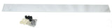 Rear Mud Flap Top Plate/Weight 24" X 2" Bolt-On Chrome Plated GG#30150 Each