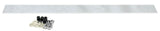 Rear Mud Flap Top Plate/Weight 24" X 2" Bolt-On Chrome Plated GG#30150 Set of 2