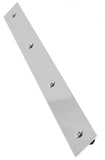 Rear Mud Flap Top Plate/Weight 24" X 2" Bolt-On Chrome Plated GG#30150 Set of 2