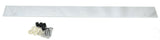 Rear Mud Flap Top Plate/Weight 24" X 2" Bolt-On Chrome Plated GG#30150 Set of 2