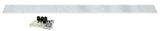 Rear Mud Flap Top Plate Weight 24" X 2" Bolt-On Chrome Plated GG30150 Set of 2