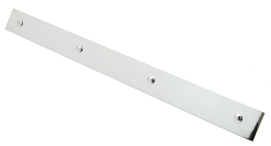 Mud Flap Plate Top 24' Wide x 2' Tall Stainless Steel Bolt on GG#30151 Each