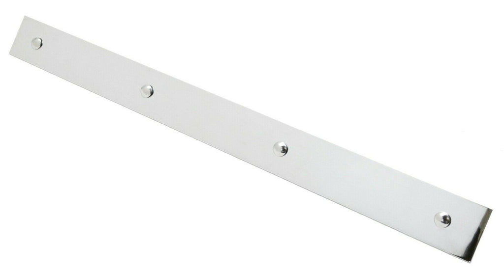 Mud Flap Plate Top 24' Wide x 2' Tall Stainless Steel Bolt on GG#30151 Each