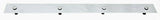 Mud Flap Plate Top 24' Wide x 2' Tall Stainless Steel Bolt on GG#30151 Each