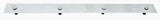 Mud Flap Plate Top 24' Wide x 2' Tall Stainless Steel Bolt on GG#30151 Each