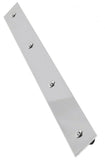 Mud Flap Plate Top 24' Wide x 2' Tall Stainless Steel Bolt on GG#30151 Each