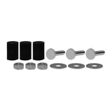Rear Bottom Mud Flap Plate/Weight Hardware Chrome 3 Hole GG#30160-PKG of 3 Bolts