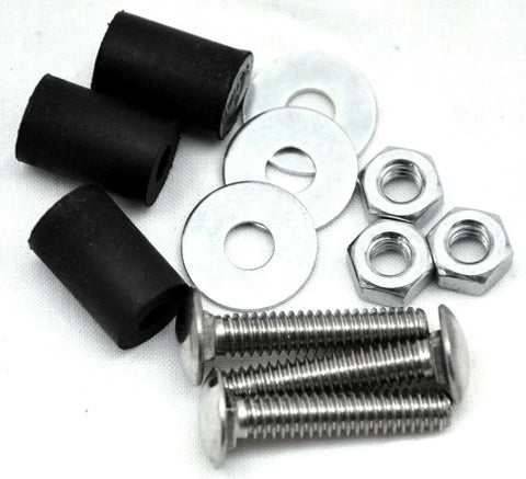 GG Bottom Mudflap Plate Mounting Hardware Stainless Steel #30162- 3 Piece Set