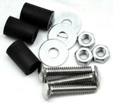 GG Bottom Mudflap Plate Mounting Hardware Stainless Steel #30162- 3 Piece Set