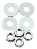 Rear Top Mud Flap Plate/Weight Bolt-on Mounting Kit Stainless Steel GG30163 Each