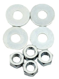 Rear Top Mud Flap Plate/Weight Bolt-on Mounting Kit Stainless Steel GG30163 Each