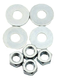 Rear Top Mud Flap Plate/Weight Bolt-on Mounting Kit Stainless Steel GG30163 Each